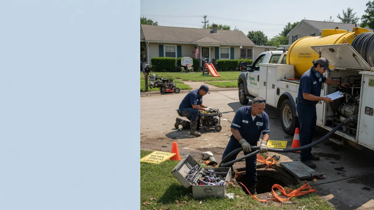 Septic Tank Pumping in Waltonville, IL near me